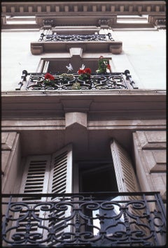 Edition 1/10 - Balcony Facade, Paris, France, C-Type Photograph