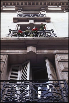 Edition 1/10 - Balcony Facade, Paris, France Photograph, 2015
