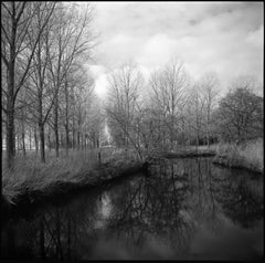 Edition 1/10 - Canal, Alder Carr, Suffolk, Silver Gelatin Photograph