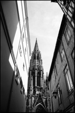 Edition 1/10 - Cathedral, Rouen, France, Silver Gelatin Photograph