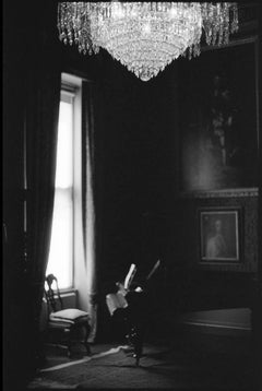 Edition 1/10 - Chandelier, The Music Room, Oxburgh Hall Photograph, 2017