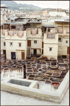 Édition 1/10 - Chouara Tannery, The Medina, Fes, Maroc, photographie de type C