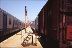 Edition 1/10 - Wüstende Eisenbahnwaggon-Zugstelle, Venedig, Italien, C- Typ Fotografie