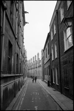 Edition 1/10 - King's Parade, Cambridge, Silver Gelatin Photograph