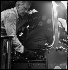 Edition 1/10 - Locomotive Engineer, North Norfolk, Silver Gelatin Photograph