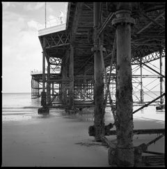 Edition 1/10 - Man on Pier, Cromer, North Norfolk Photograph, 2012