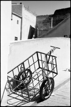Edition 1/10 - Metal Wheelbarrow, Fes, Morocco, Silver Gelatin Photograph