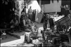 Edition 1/10 - Metalwork, Fes, Morocco, Silver Gelatin Photograph