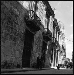 Edition 1/10 - Old Havana Streets, Cuba, Silver Gelatin Photograph