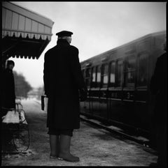 Edition 1/10 - Railway Guard, Mid-Suffolk, MSLR, Silver Gelatin Photograph