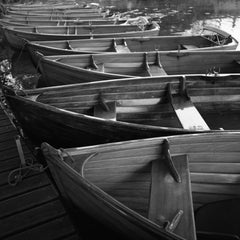 Edition 1/10 - Rowing Boats I, Dedham Vale, Silver Gelatin Photograph