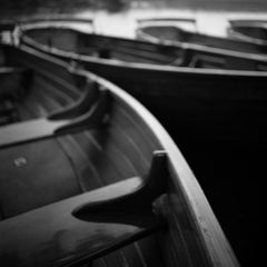 Edition 1/10 - Rowing Boats II, Dedham Vale, Silver Gelatin Photograph