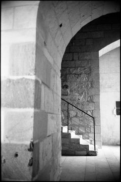 Edizione 1/10 -- Scala, Abbazia di Fontevraud, Chinon, fotografia alla gelatina d'argento