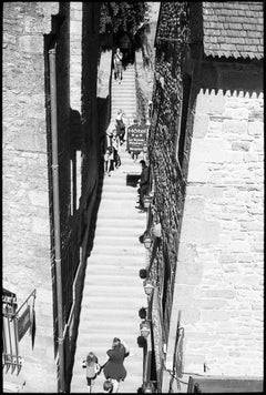 Edition 1/10 - Stairs, Mont Saint Michel, France Photograph, 2016