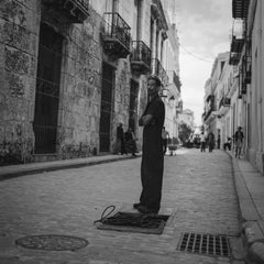 Edition 1/10 - Street Workman, Old Havana, Cuba Photograph, 2010