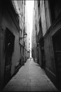 Edition 1/10 - Gehweg, Barcelona, Spanien, Silber-Gelatinefotografie