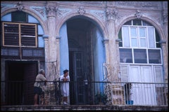 Edition 1/10 - Women on Balcony, Havana, Cuba, C-Type Photograph