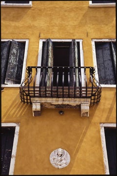 Edition 2/10 - Balcony, Venice, Italy Photograph, 2015