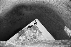 Edition 2/10 - Geometry, Chinon Bridge, France Photograph, 2015