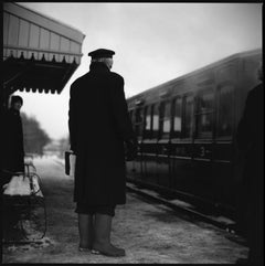 Edition 2/10 - Railway Guard, Mid-Suffolk Light Railway, Suffolk Photograph