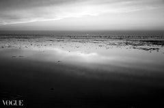 Edition 3/10 - Calm, Heacham Beach, King's Lynn, Silver Gelatin Photograph