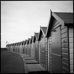 Edition 4/10 - Beach Huts I, Dawlish Warren Photograph, 2010