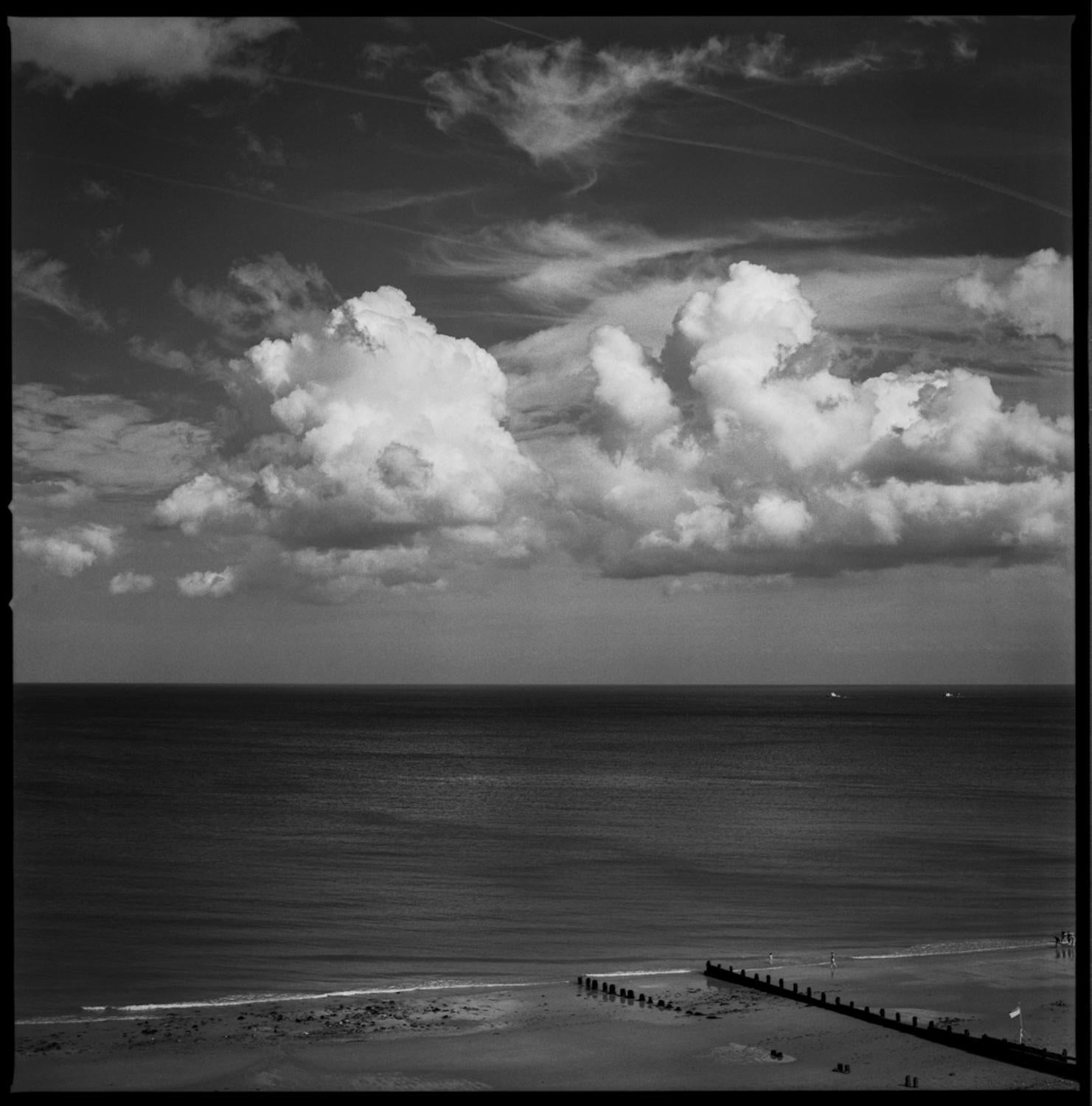 Paul Cooklin Black and White Photograph - Edition 4/10 - Cromer Seafront, North Norfolk, Silver Gelatin Photograph