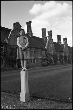 Auflage 2/10 - Mädchen auf Säule, Blickling Estate, Norfolk Kunstdruck