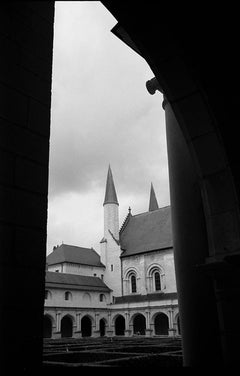 Abbazia di Fontevraud, Chinon, Francia Stampa