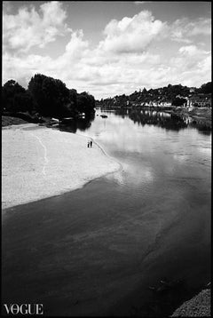 II, La Senna, Chinon, Francia Stampa d'arte