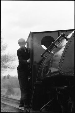 Macchinista di locomotiva, ferrovia leggera di Mid-Suffolk Stampa