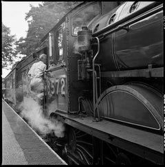 Locomotive Engineer, The Poppy Line, North Norfolk Railway Print