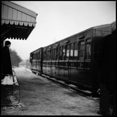 Passeggero e guardia, ferrovia leggera di Mid-Suffolk Stampa, 2009