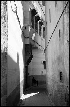 Ombra, Medina, Fes, Marocco Stampa