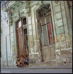 Niños de la calle, La Habana Vieja, Cuba Impresión artística