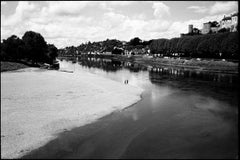 La Vienne, Chinon, Francia Stampa