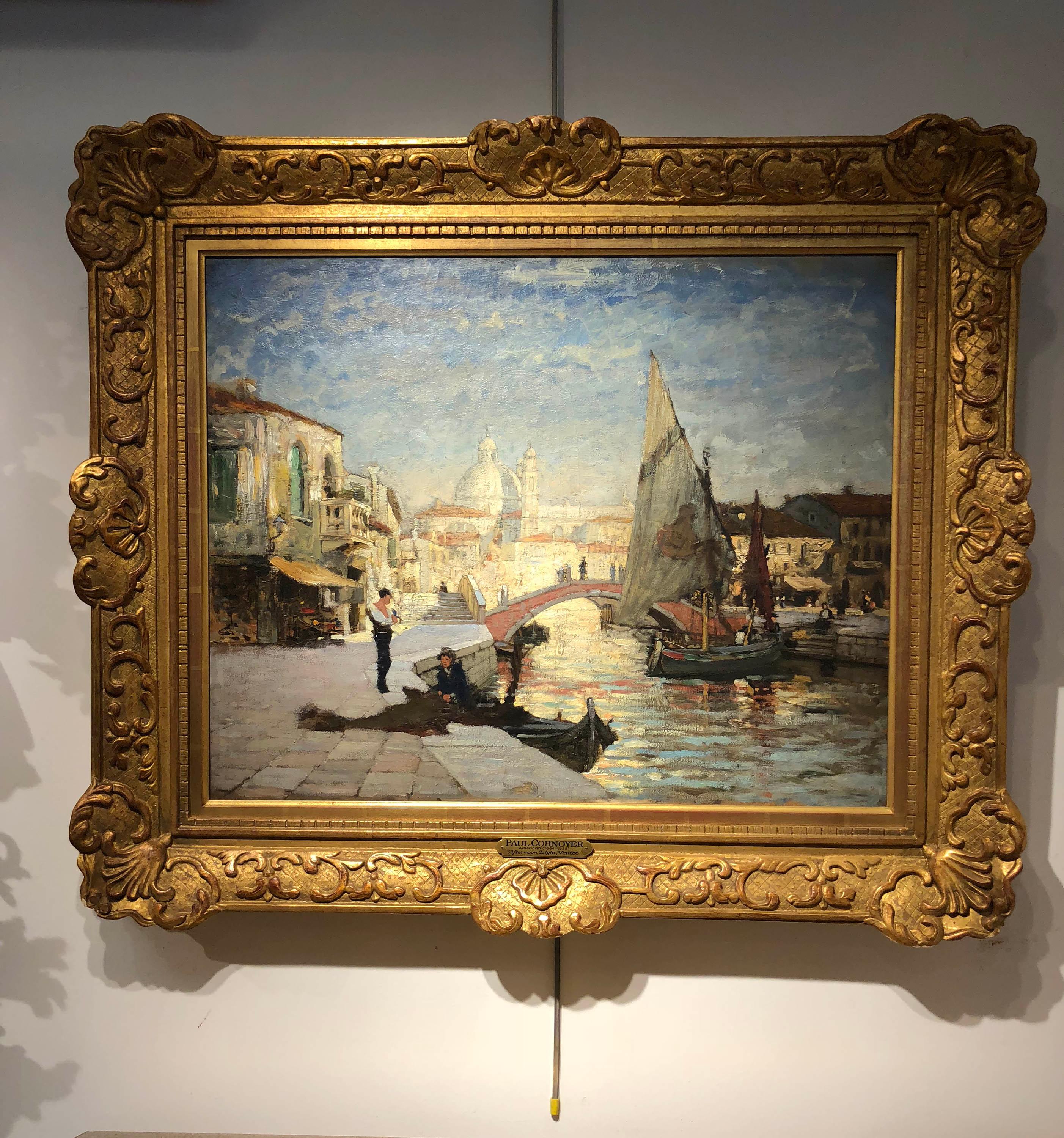 Luce pomeridiana, Venezia - Painting Impressionismo americano di Paul Cornoyer
