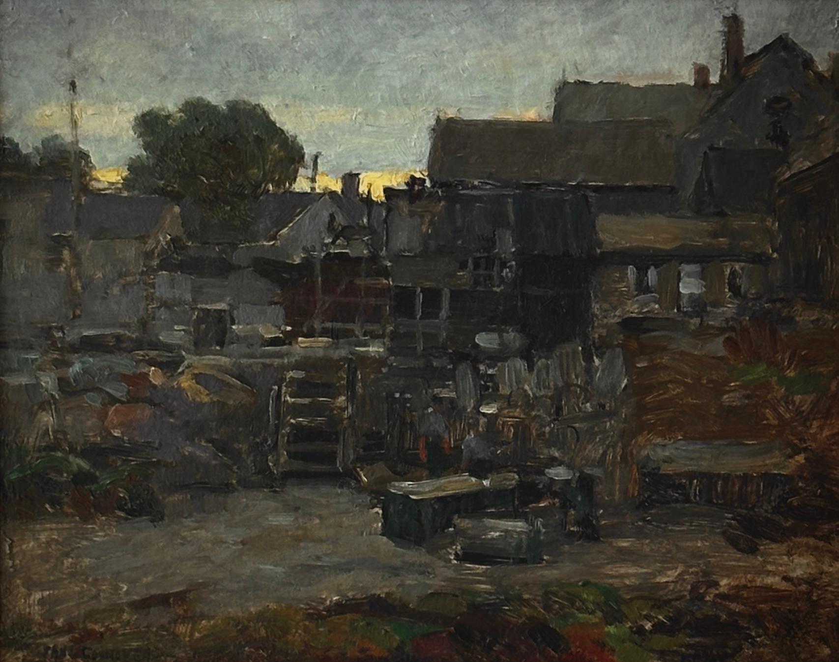Paul Cornoyer, born in 1864 in St. Louis, Missouri, was an American Impressionist artist. Initially studying at the St. Louis School of Fine Arts under Halsey C. Ives, he began his artistic journey painting in a style reminiscent of the Barbizon