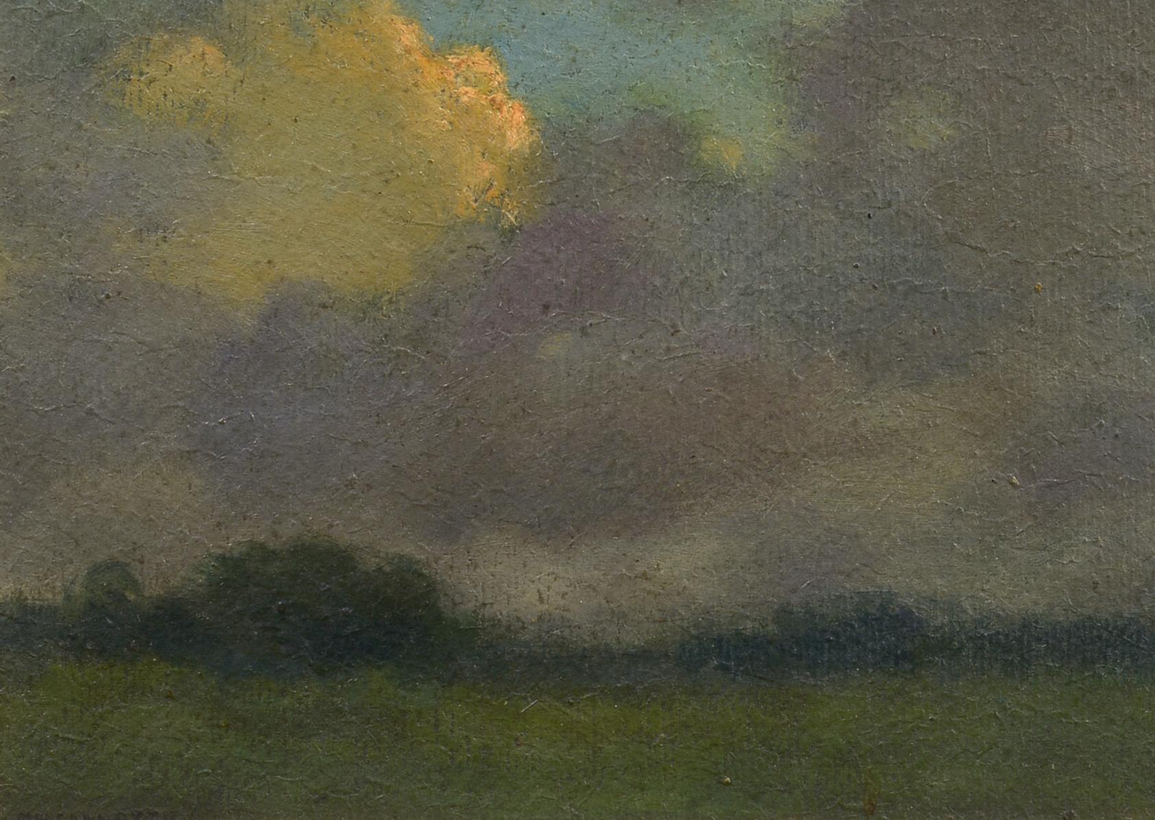 Building Clouds, Landscape, Sky, Impressionist, Sunset