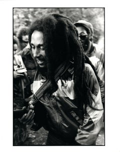 Candid Bob Marley Smiling Vintage Original Photograph