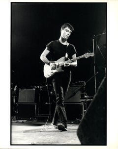 David Byrne of Talking Heads on Stage Vintage Original Photograph