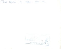 Peter Frampton Performing at Wembey Vintage Original Photograph