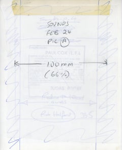 Rob Halford of Judas Priest on Motorcycle Vintage Original Photograph