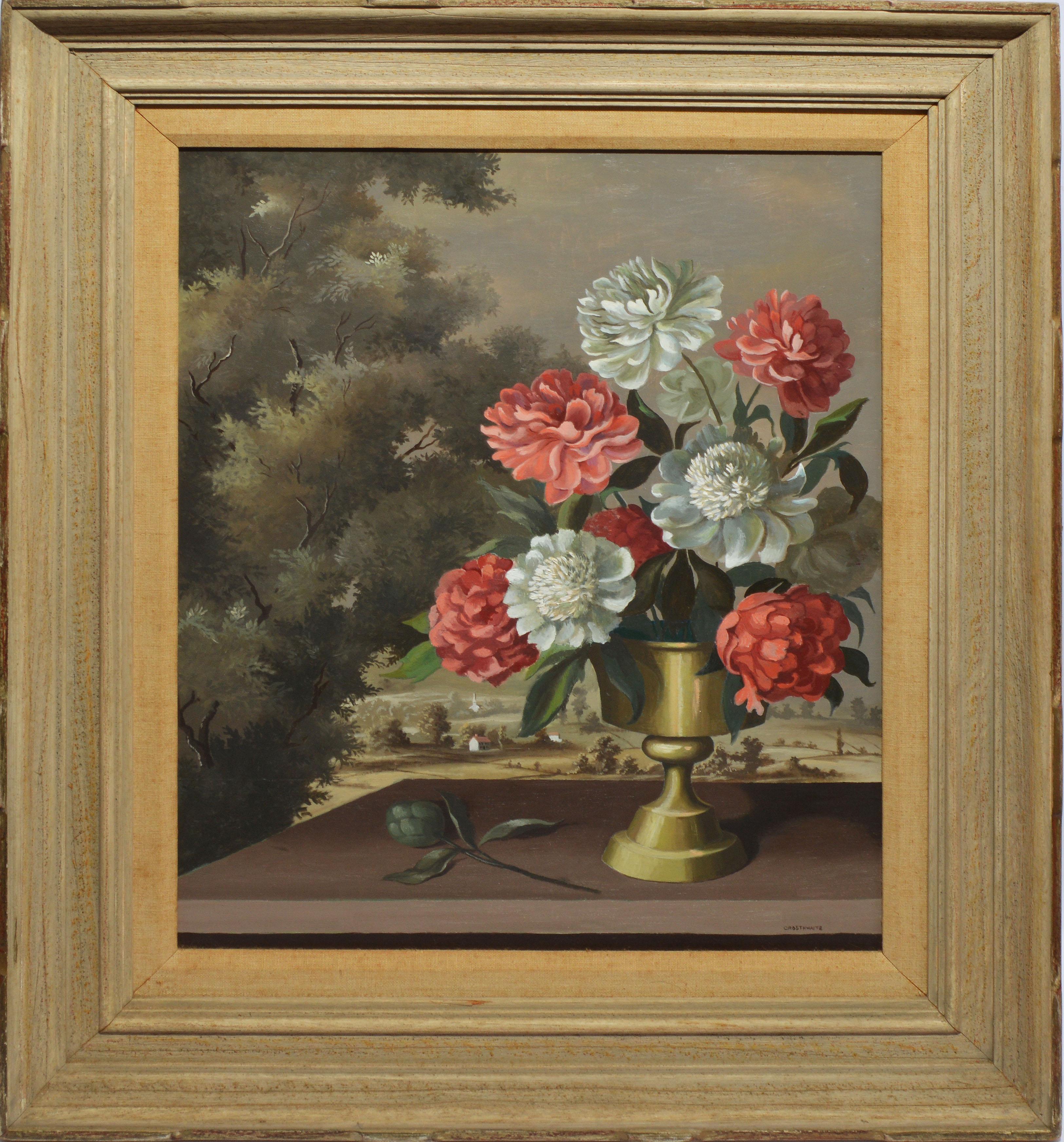 trompe l'oeil flowers