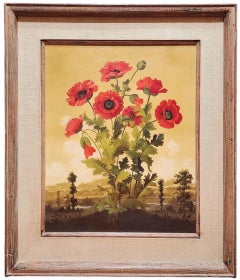 Red Poppies, Stunning Landscape, New Hope Art, Palm Beach