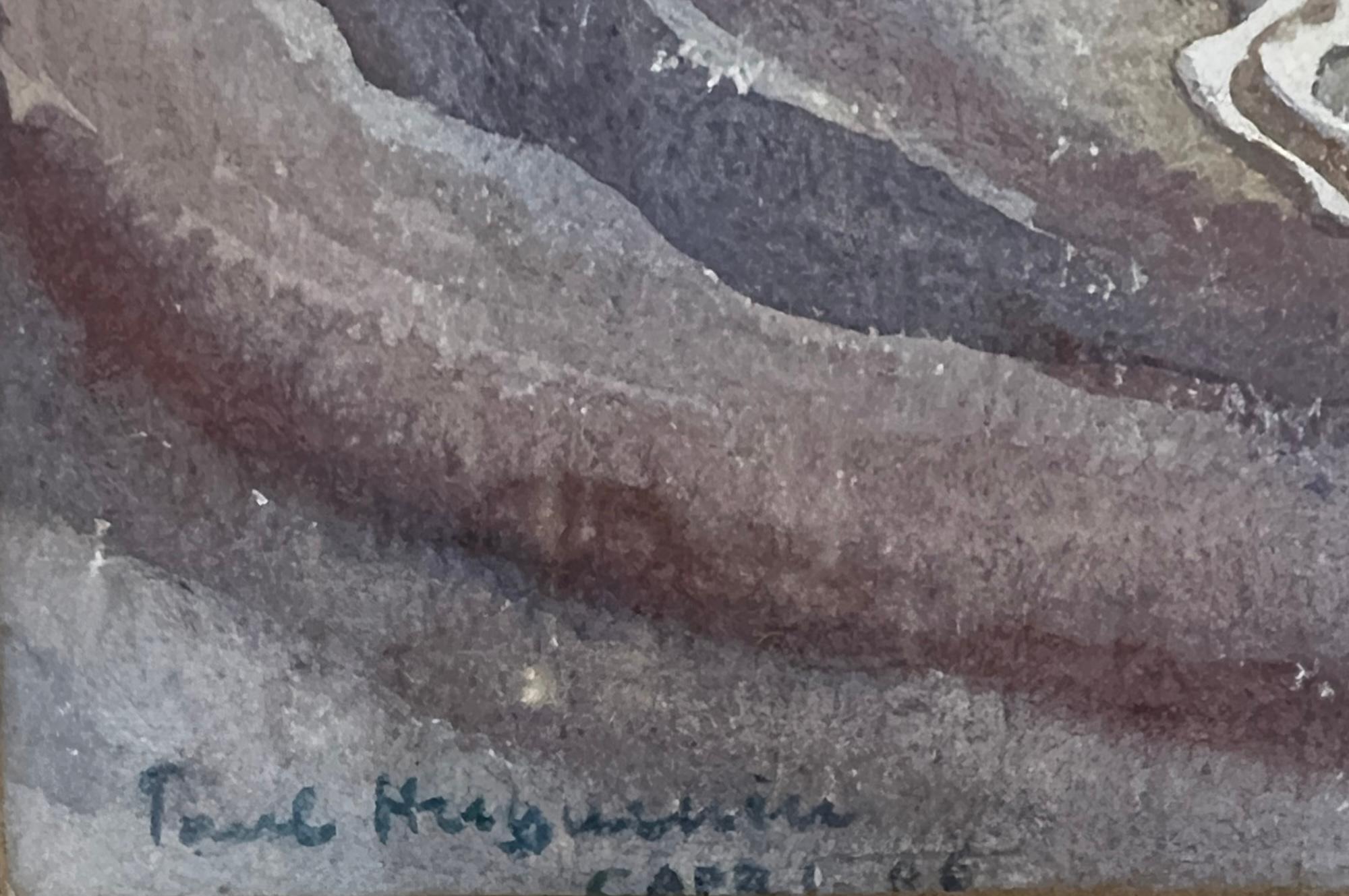 Capri - Painting Expresionista de Paul Daniel Huguenin-Virchaux
