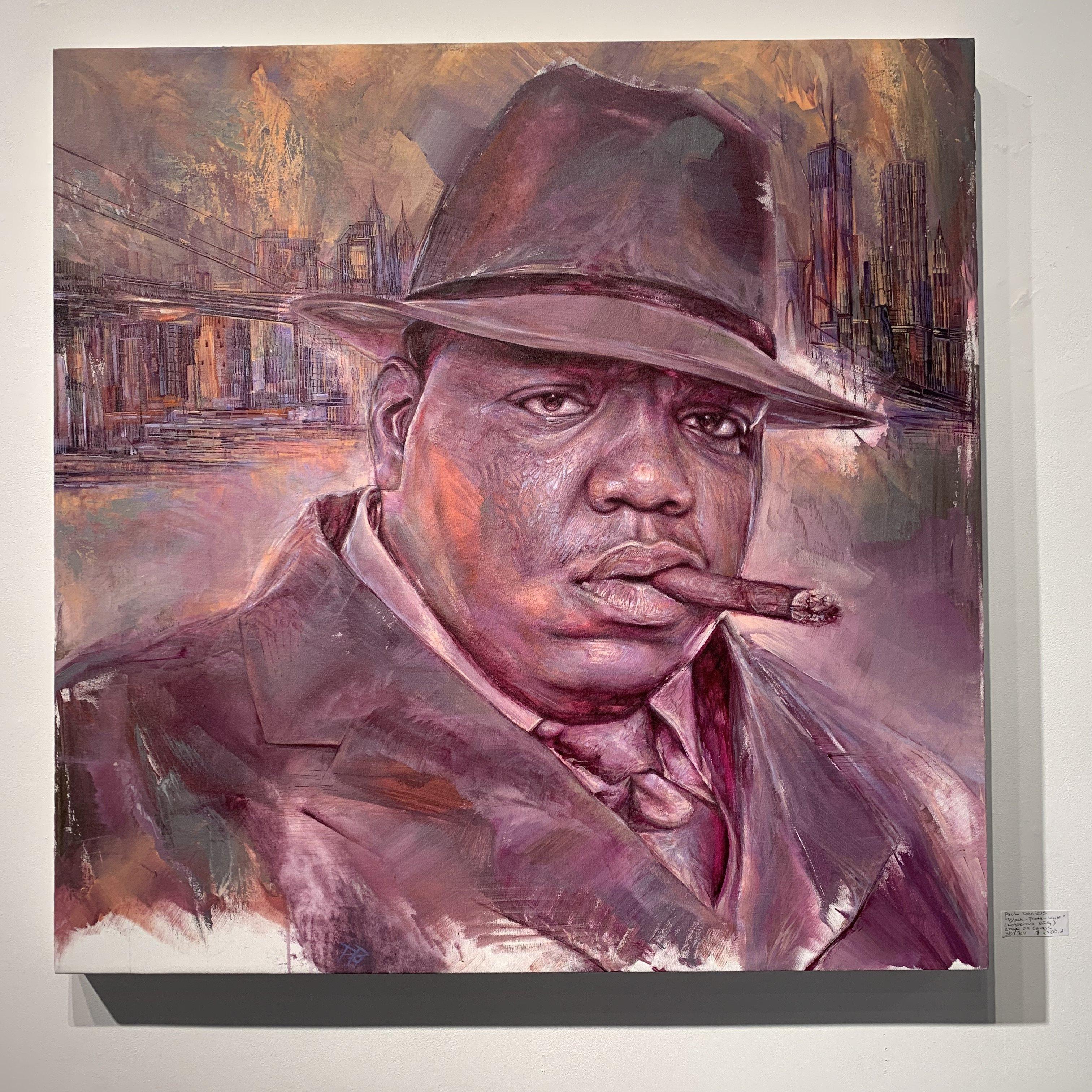 Paul Daniels Portrait Painting - Black Frank White (Notorious BIG)