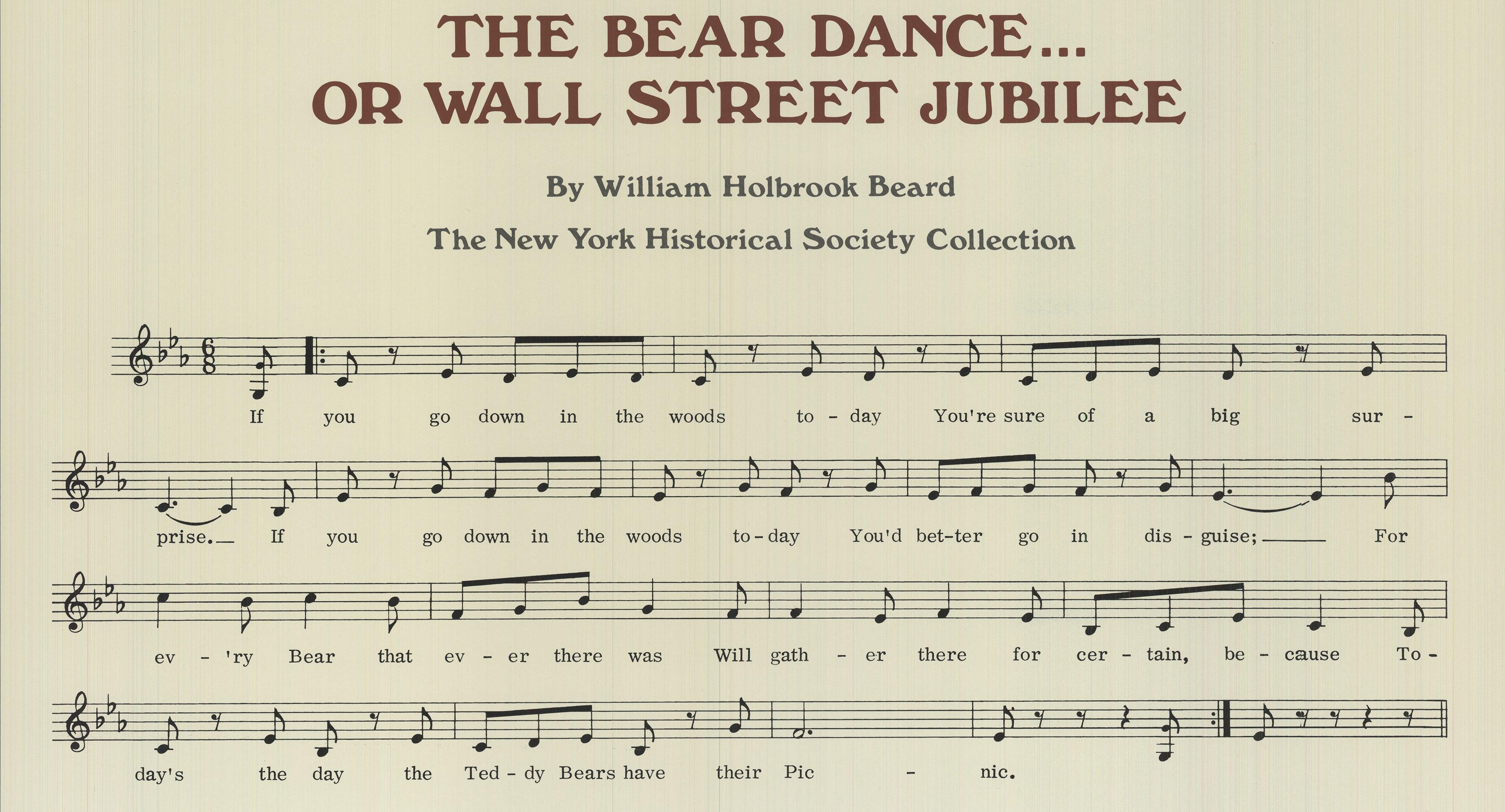 Paul Davis 'La danza dell'orso...o il giubileo di Wall Street' 1983- Vintage in vendita 3
