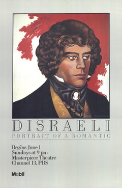 Paul Davis 'Disraeli: Portrait of a Romantic' 1979 Vintage