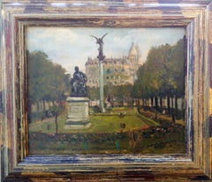 Montmartre and Scare Coeur: the Diderot Sculpture in Square d'Auvers